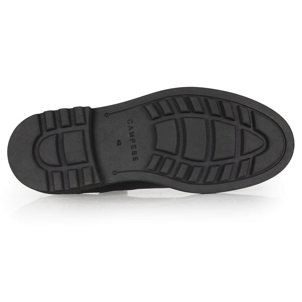 Stivaletto Chelsea in pelle nera