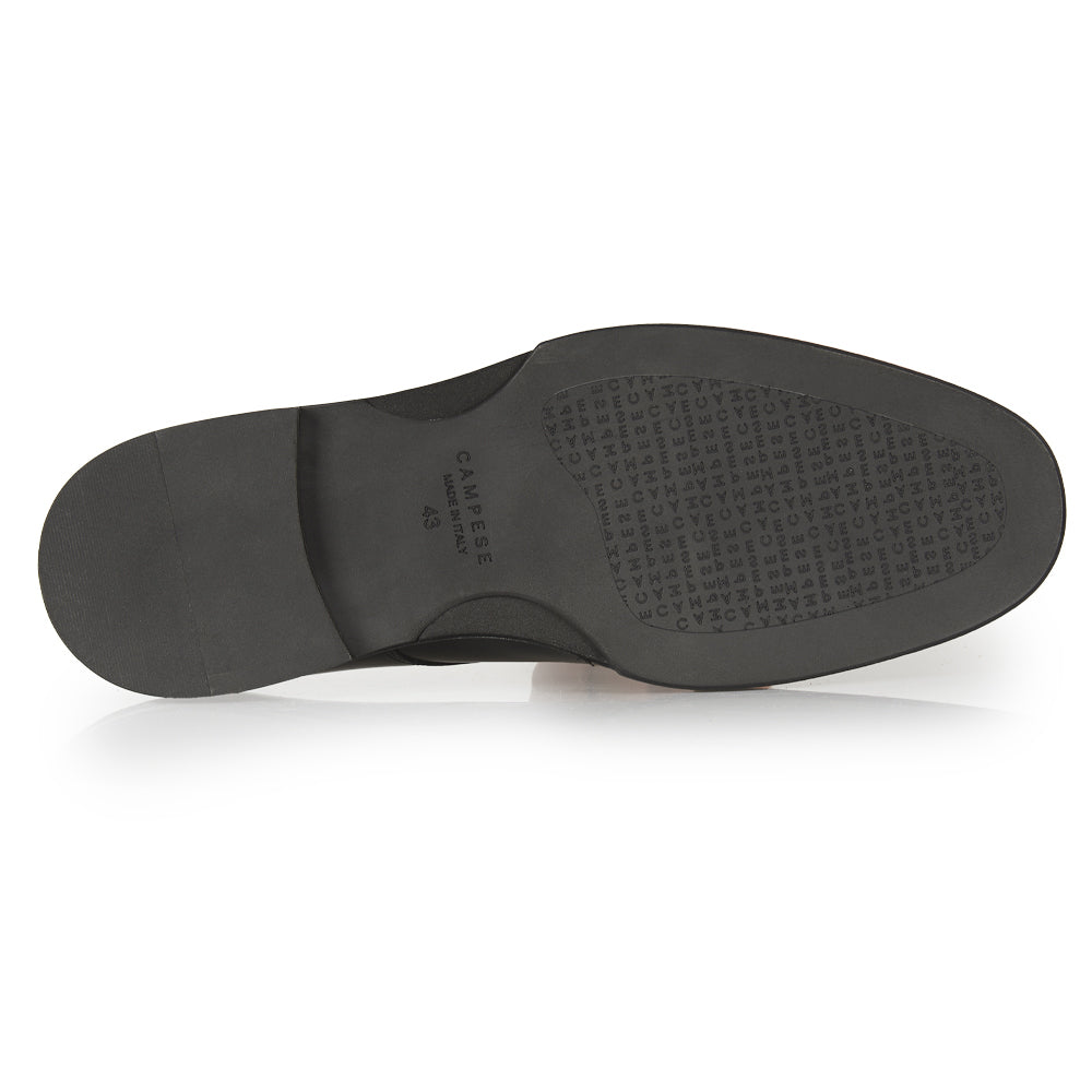 Monk strap in pelle abrasivata testa di moro