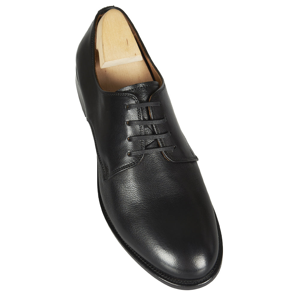 Derby in pelle nera