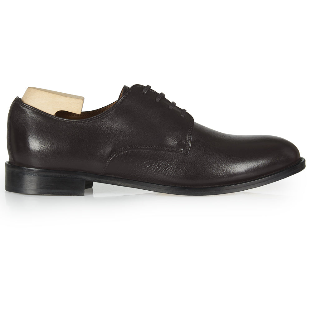 Derby in pelle testa di moro