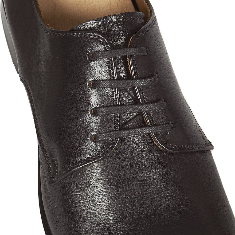 Derby in pelle testa di moro