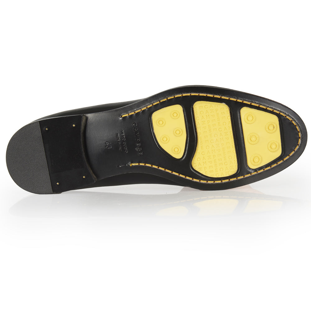 Mocassino Penny in pelle nera
