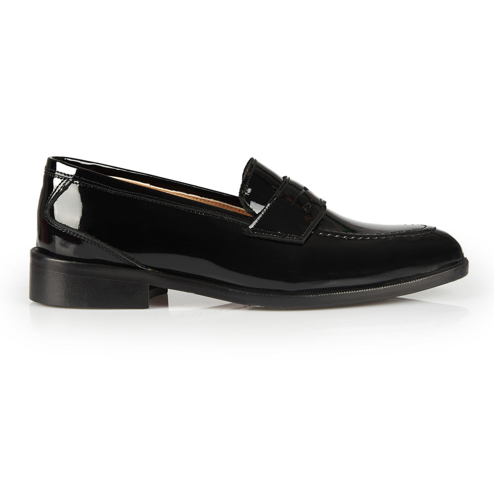 Black Patent Penny Loafer