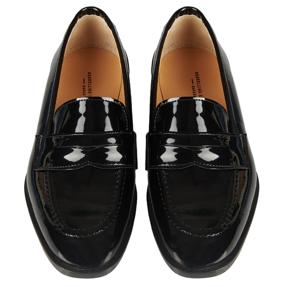 Black Patent Penny Loafer