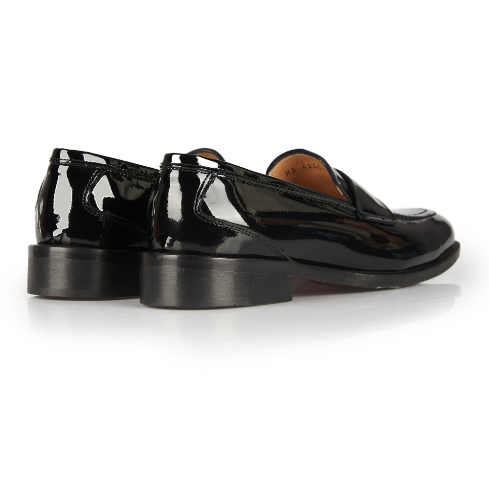 Black Patent Penny Loafer