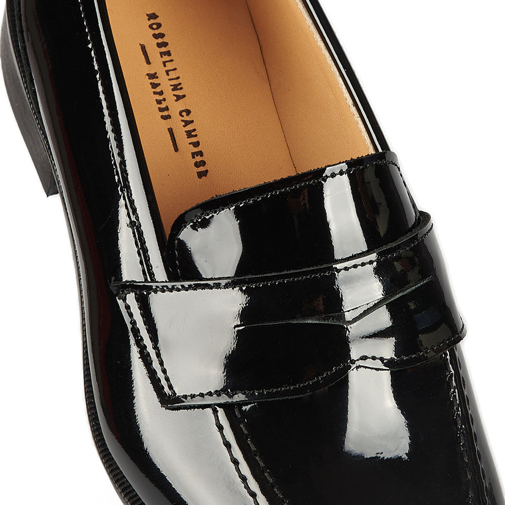 Black Patent Penny Loafer