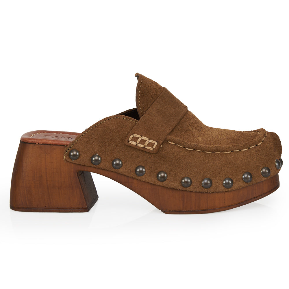 Sabot de mocassin en daim d'antilope