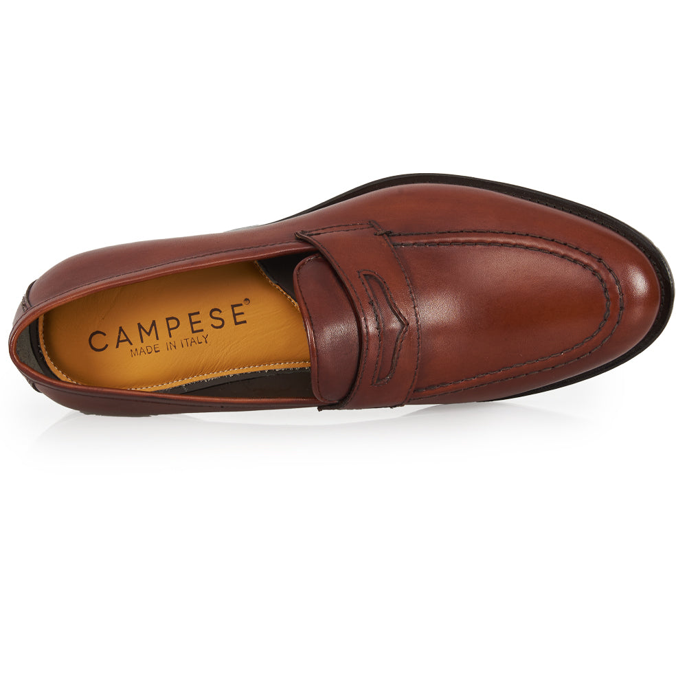 Essential Mocassino Penny Loafers - cuoio
