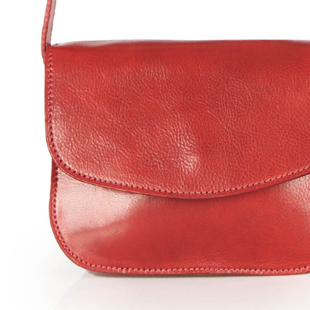 Borsa a tracolla in pelle nera