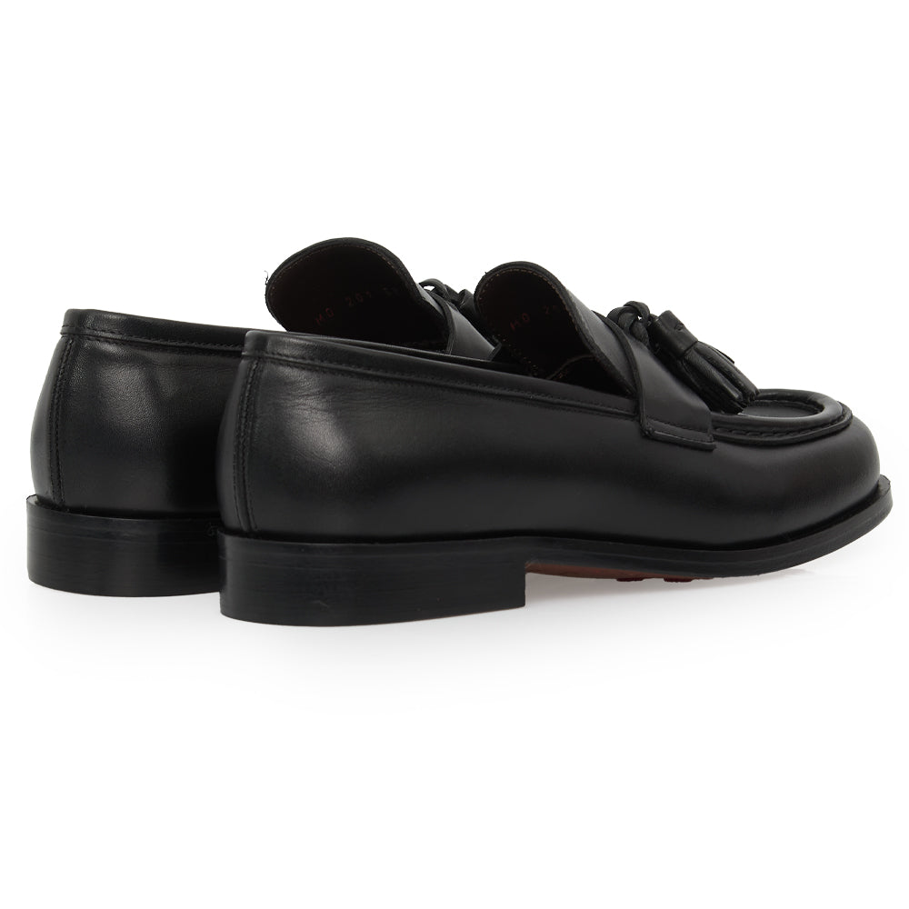 Mocassino Tassel Loafer in Pelle Nera