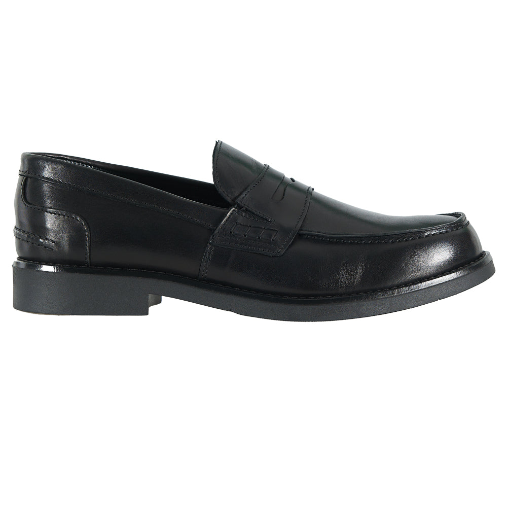 Mocassino Penny cerimonia in pelle nera