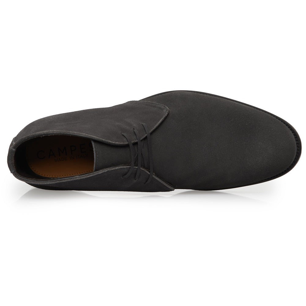 Polacchino Chukka Boot in Camoscio Morbido grigio