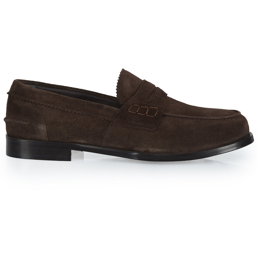Mocassino Penny classico - camoscio testa di moro