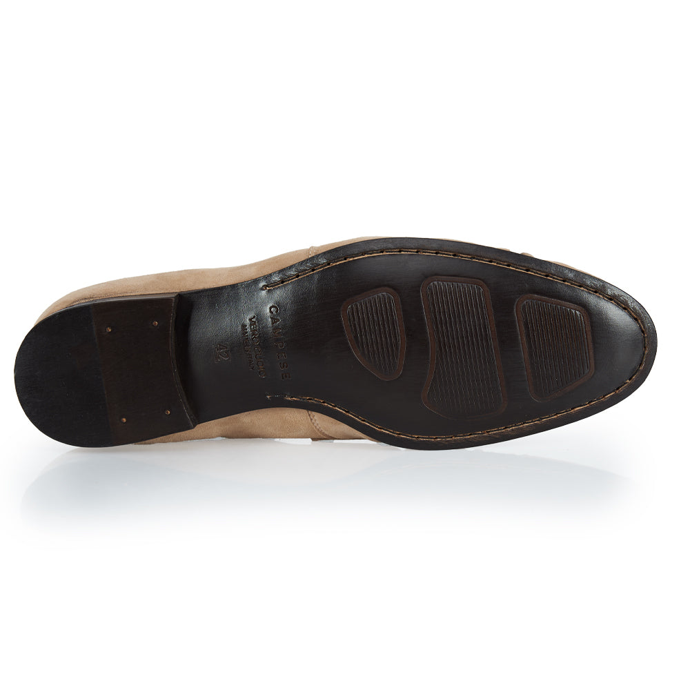 Mocassino Tassel Light Summer Camoscio Beige