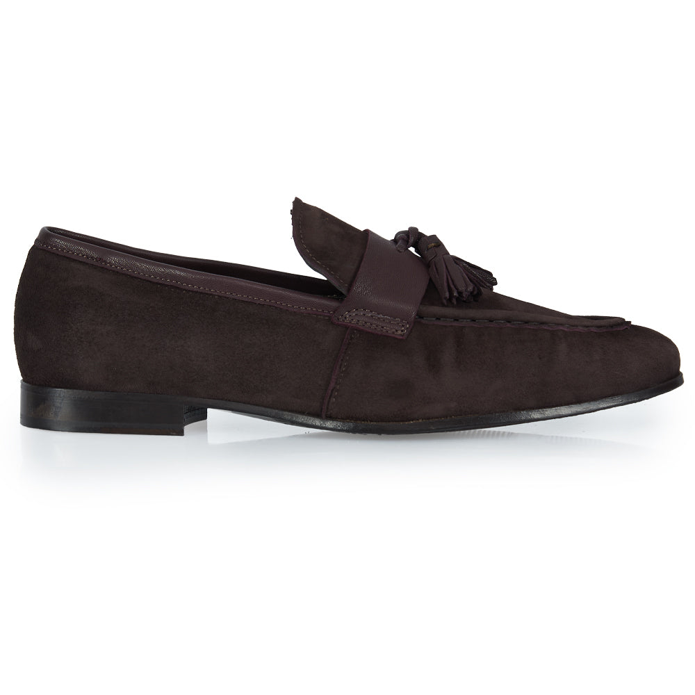 Mocassino Tassel Light Summer Camoscio Testa di Moro