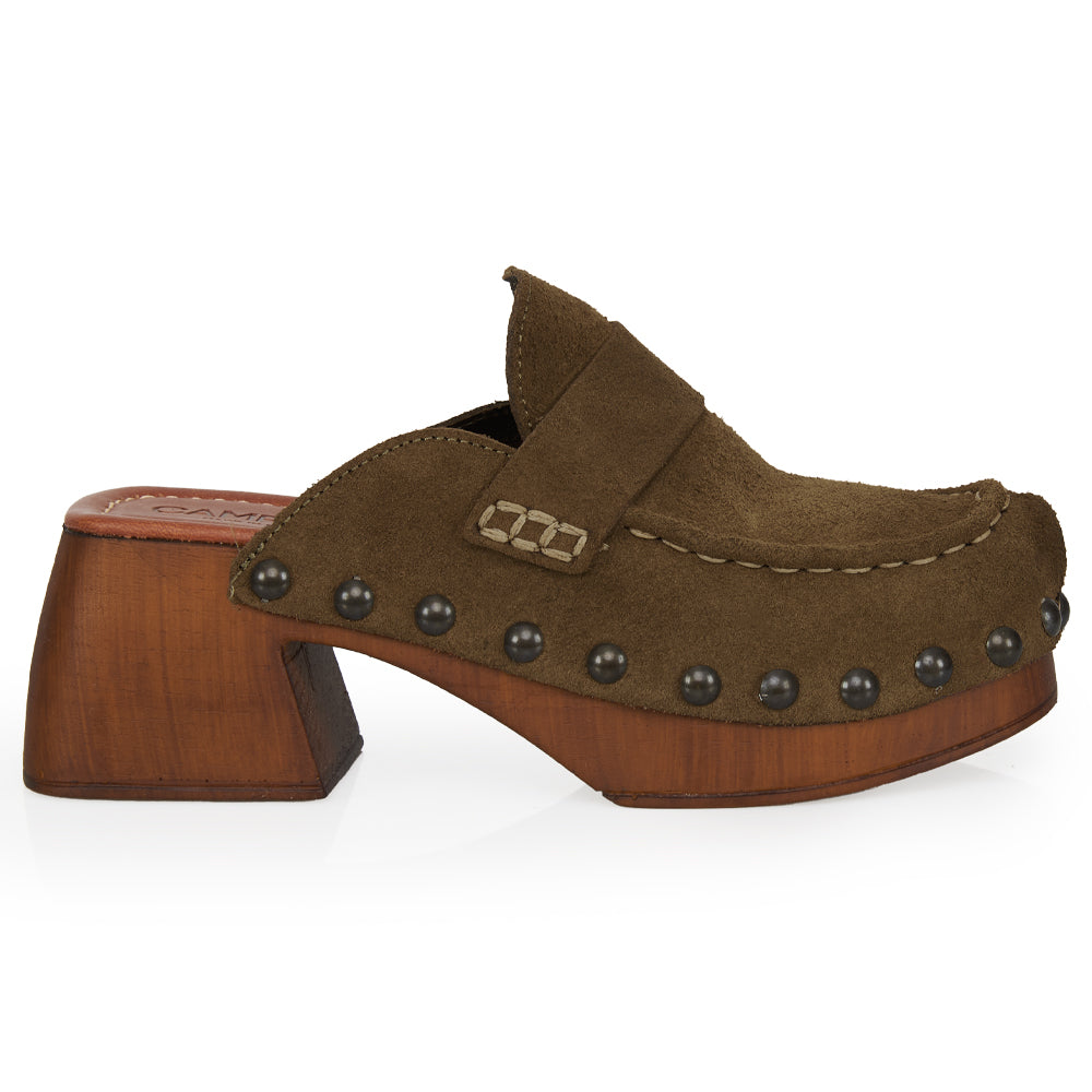 Sabot Moccassino Camoscio Antilope