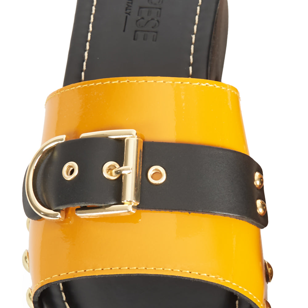 Zoccoletto Glam - Vernice Giallo lacca