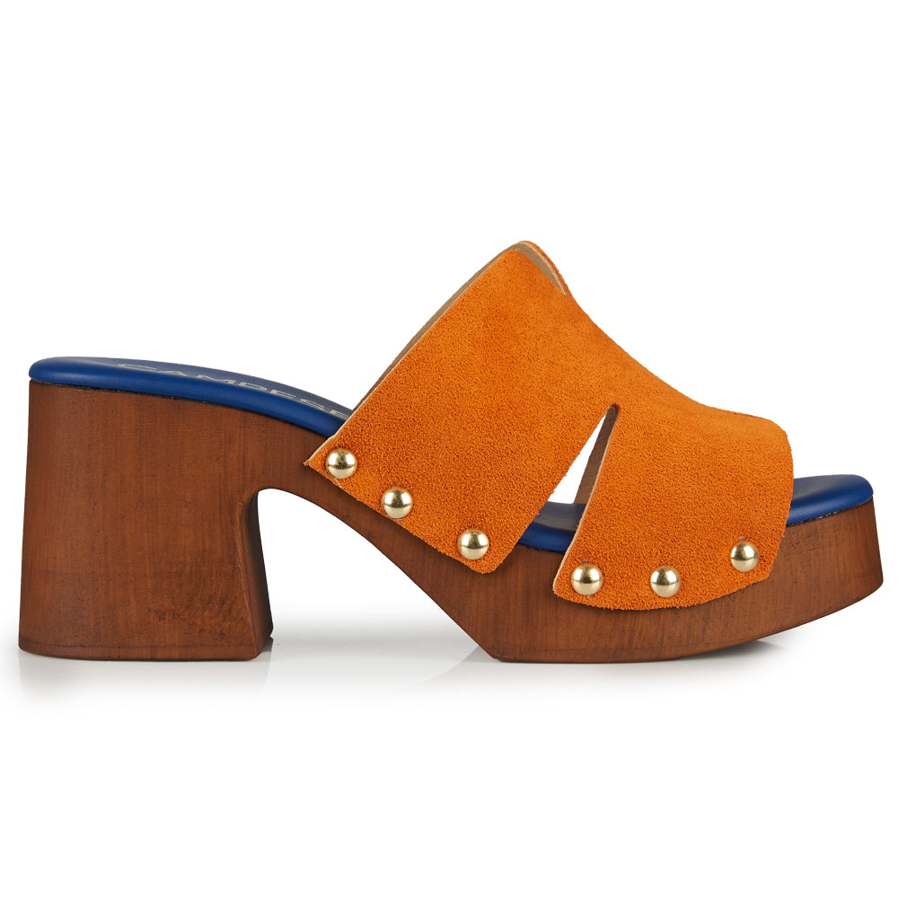 Zoccolo platform arancione
