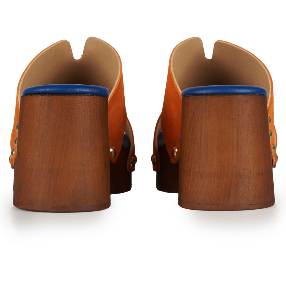 Zoccolo platform arancione
