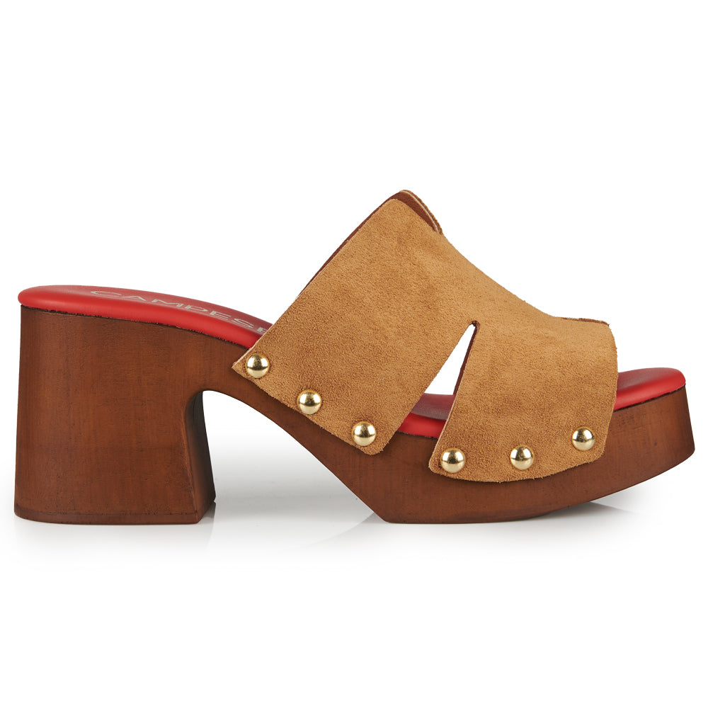 Zoccolo platform marrone
