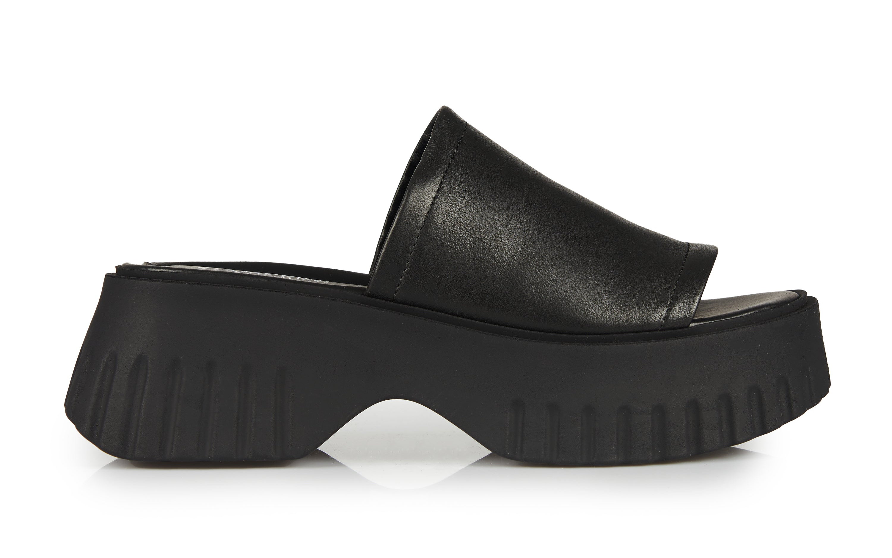 Sandali Platform “Elephant Sole" nero