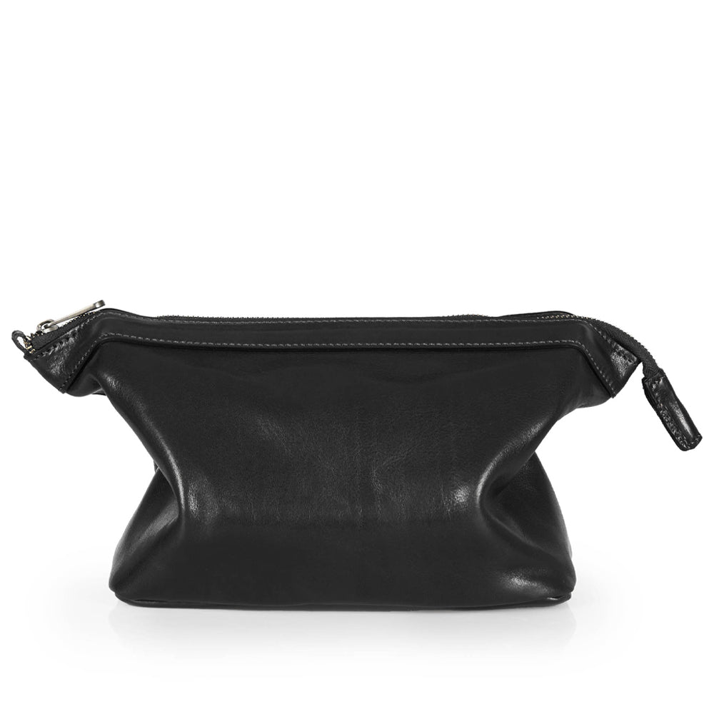 Borsa a mano in pelle rossa