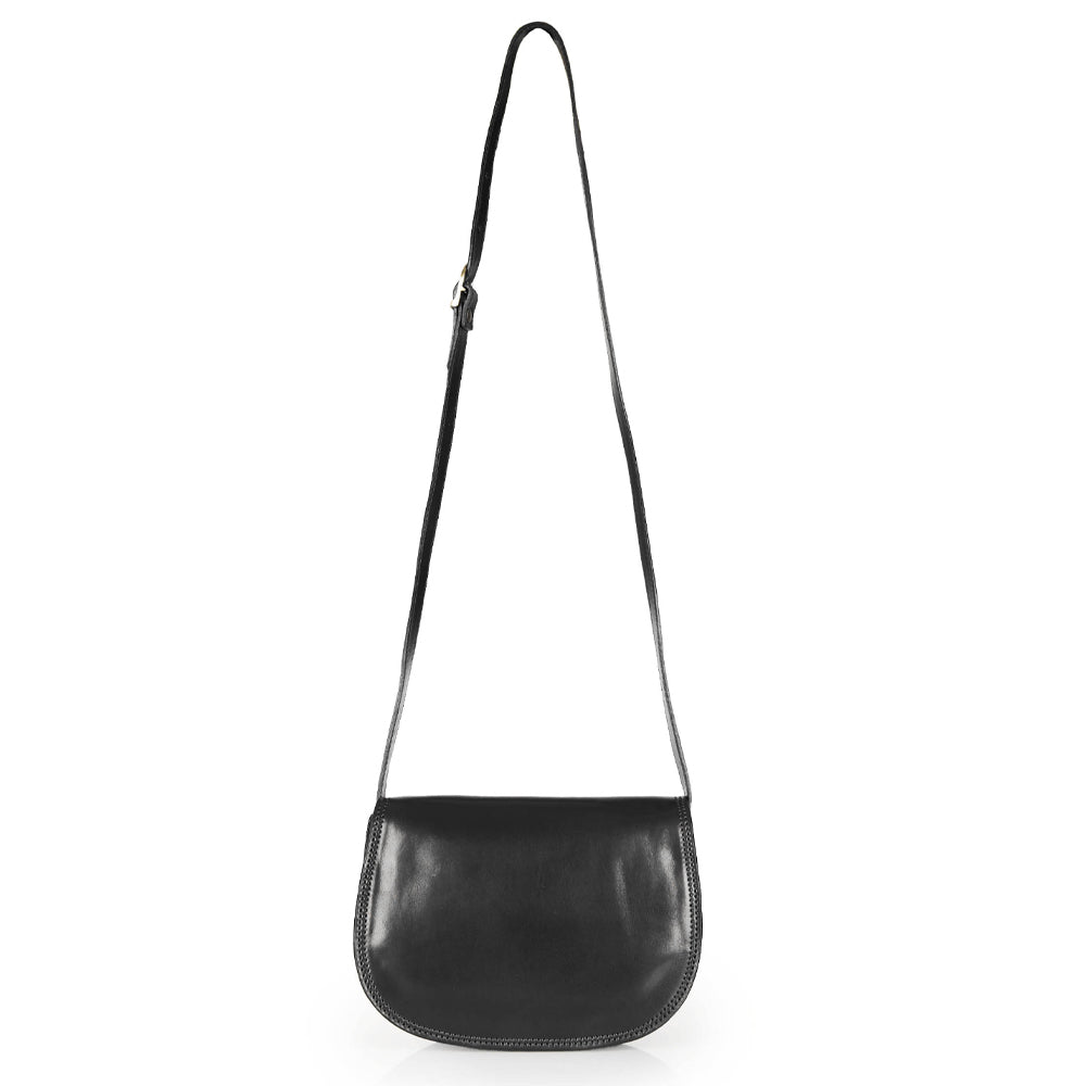 Borsa a tracolla in pelle rossa