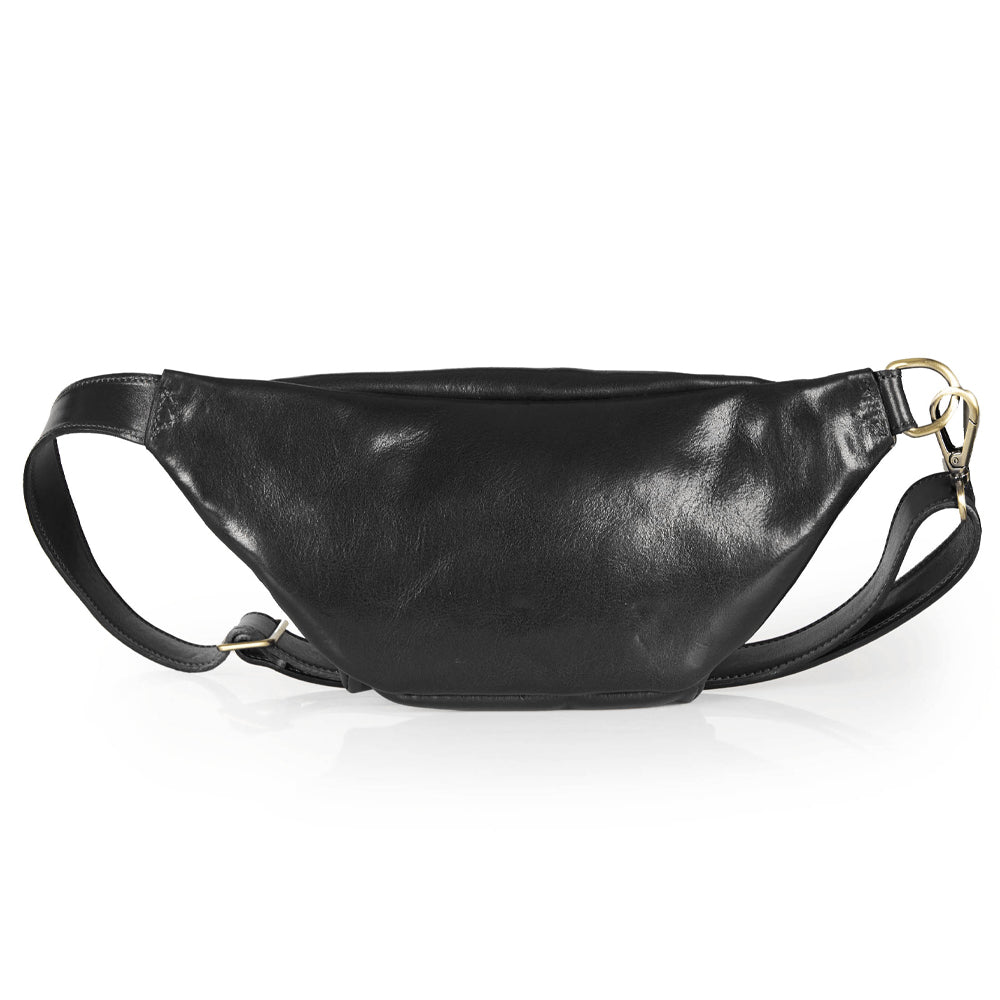 Marsupio in pelle rossa