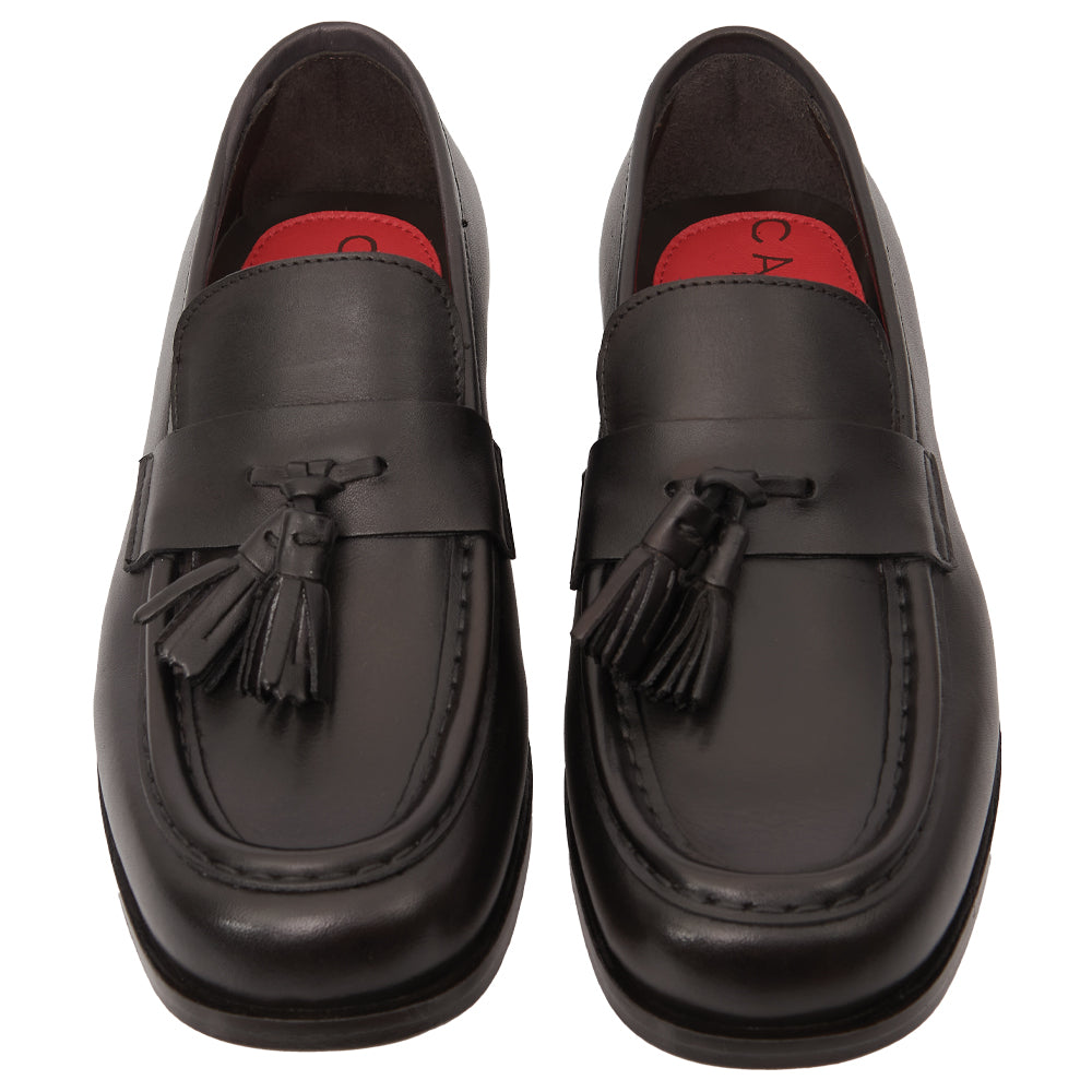 Mocassino Tassel Loafer in Pelle testa di moro