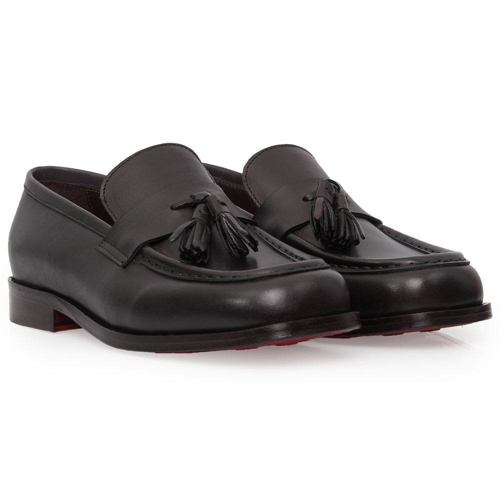 Mocassino Tassel Loafer in Pelle testa di moro