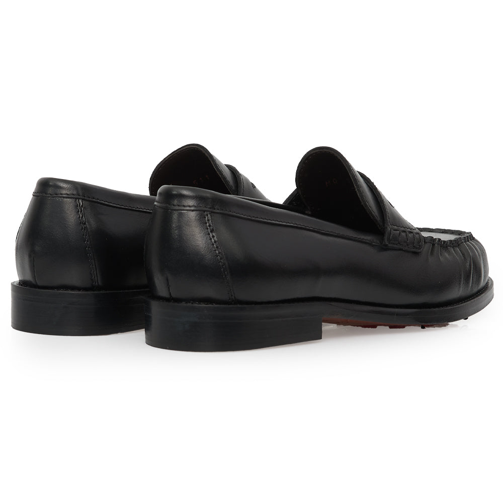 Mocassino Penny Loafer Morbido in Pelle nera