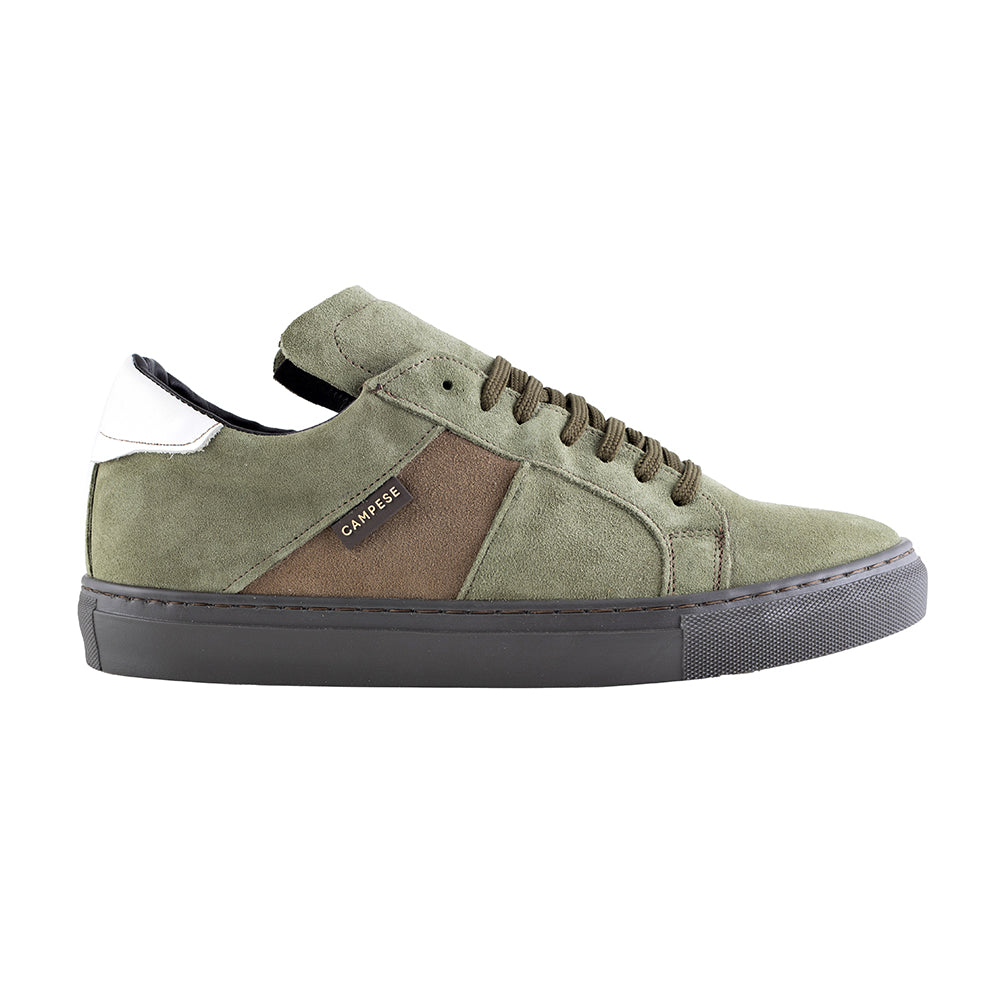 Green Suede Sneakers