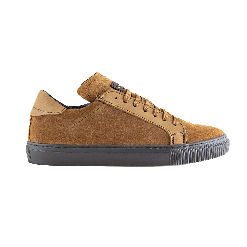 Light Brown Suede Sneakers