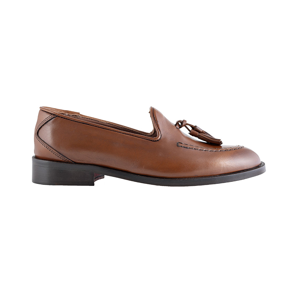 Women's leather loafers