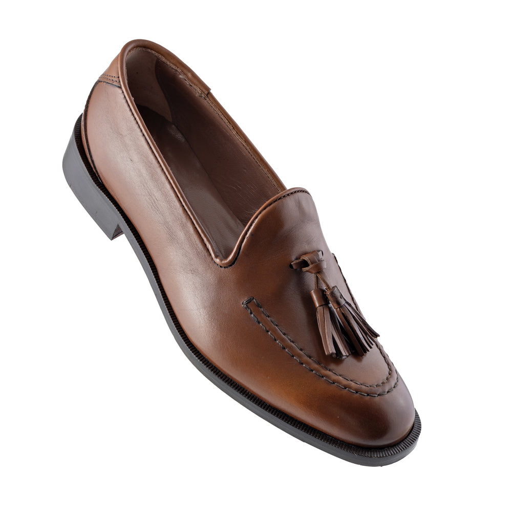 Women's leather loafers