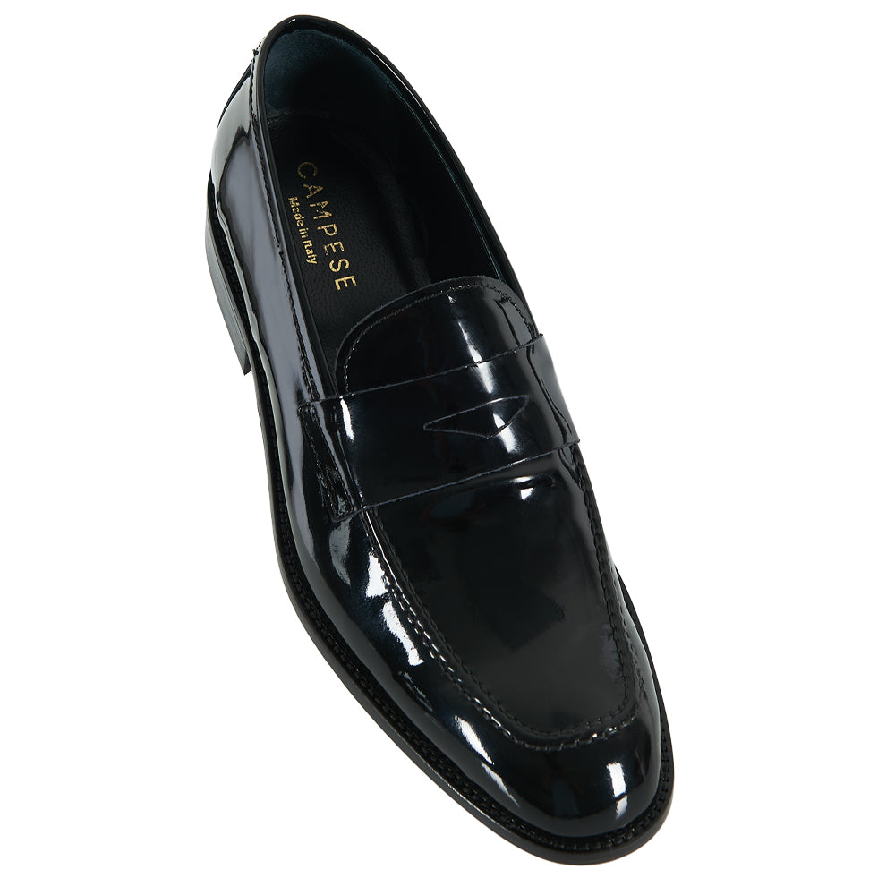 Mocassino Penny cerimonia vernice nera