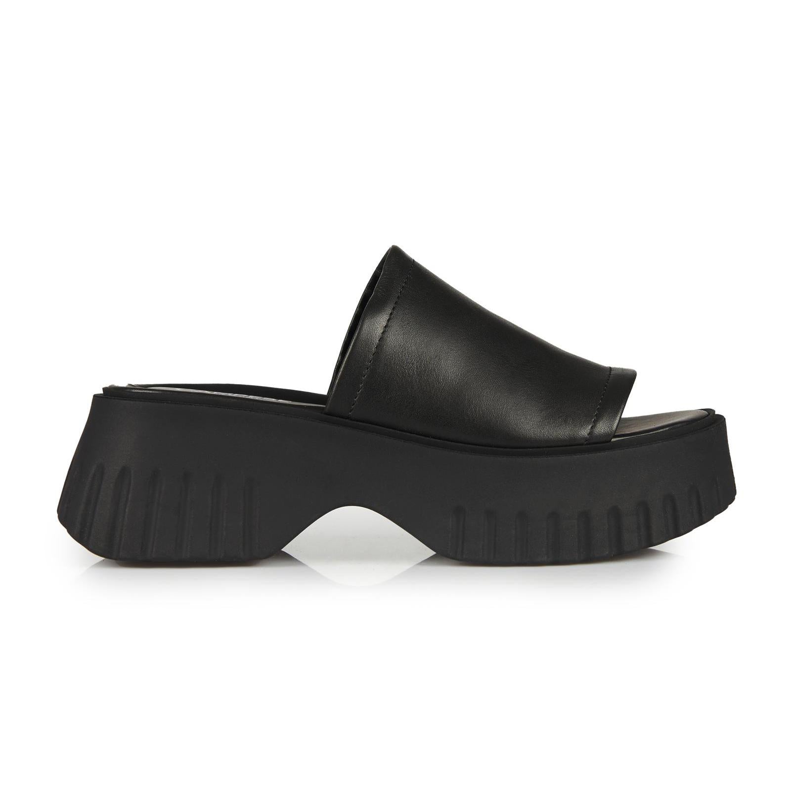 Sandali Platform “Elephant Sole" nero
