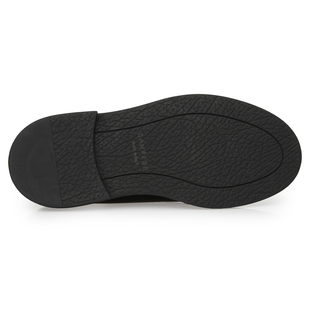 Scarpa Stringata Derby in Pelle Nera