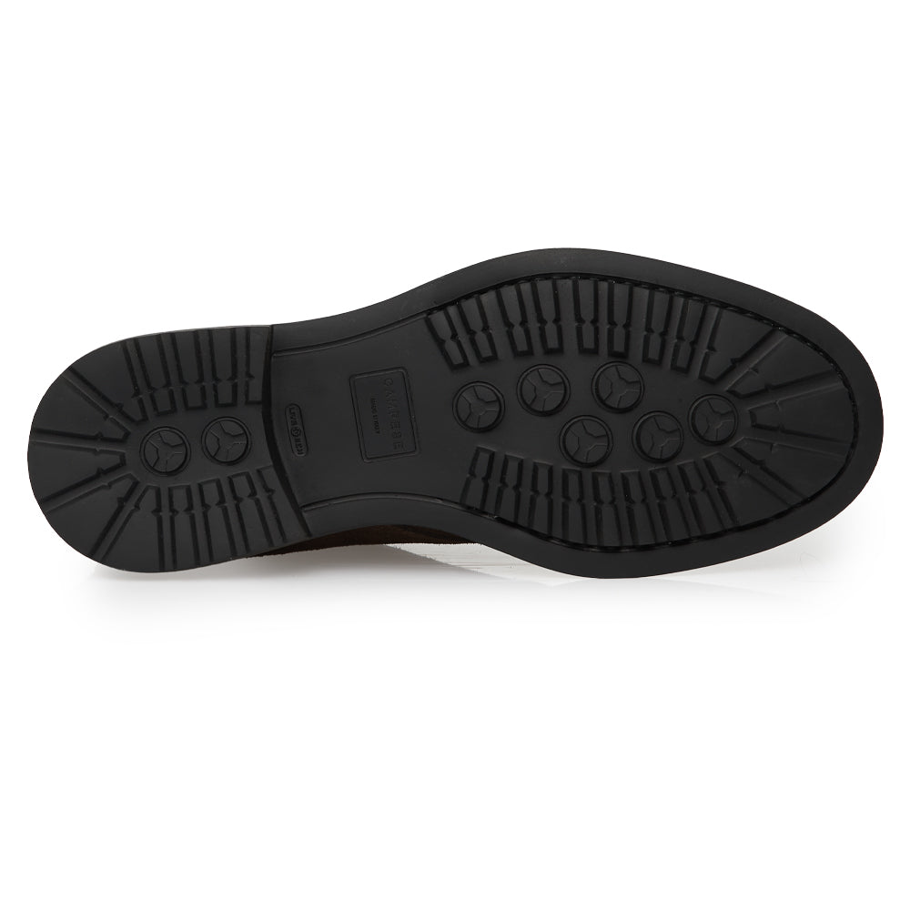 Polacchino Chukka Boot in Camoscio Testa di moro con Suola Roccia