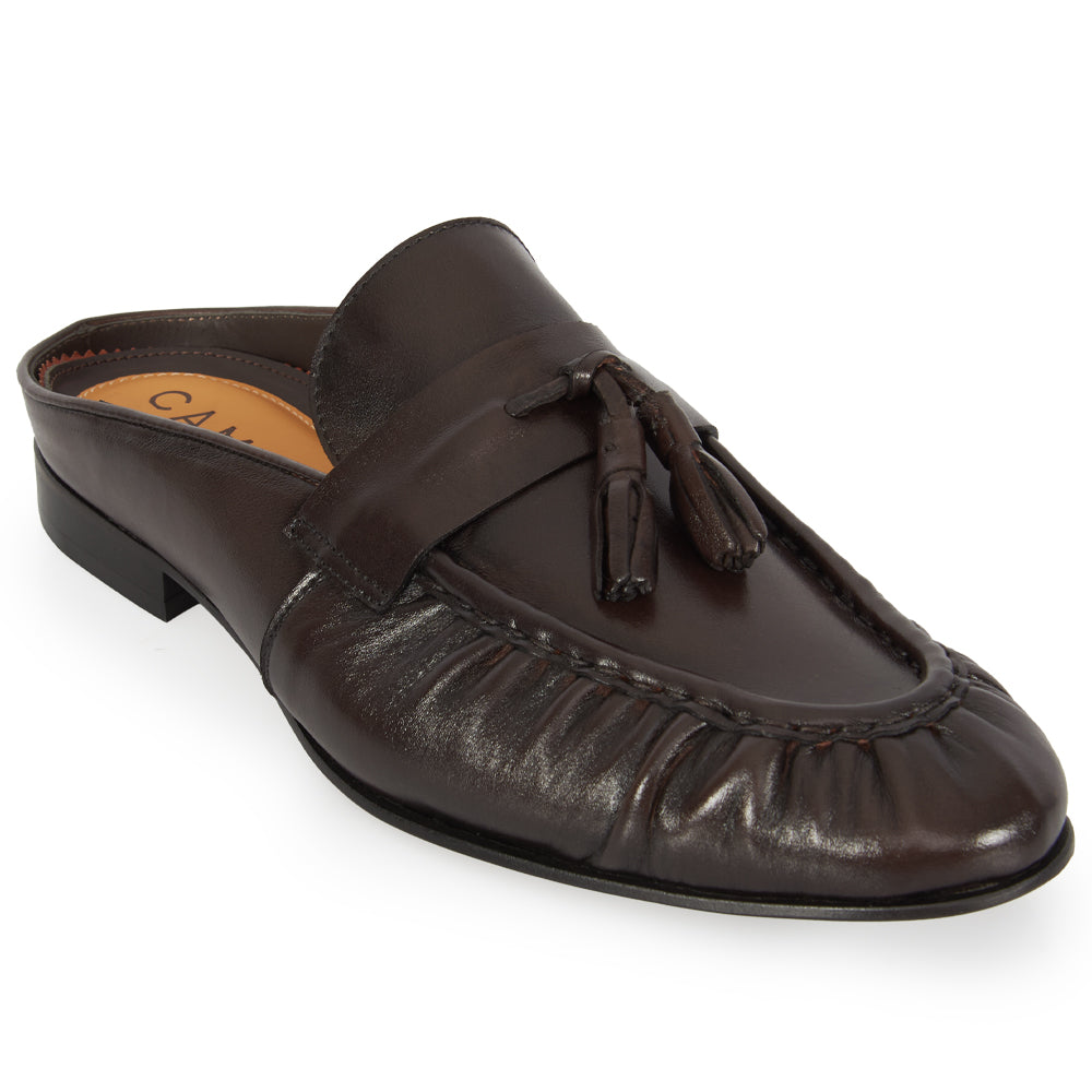 Slingback Penny light summer - lavorazione Bologna in testa di moro