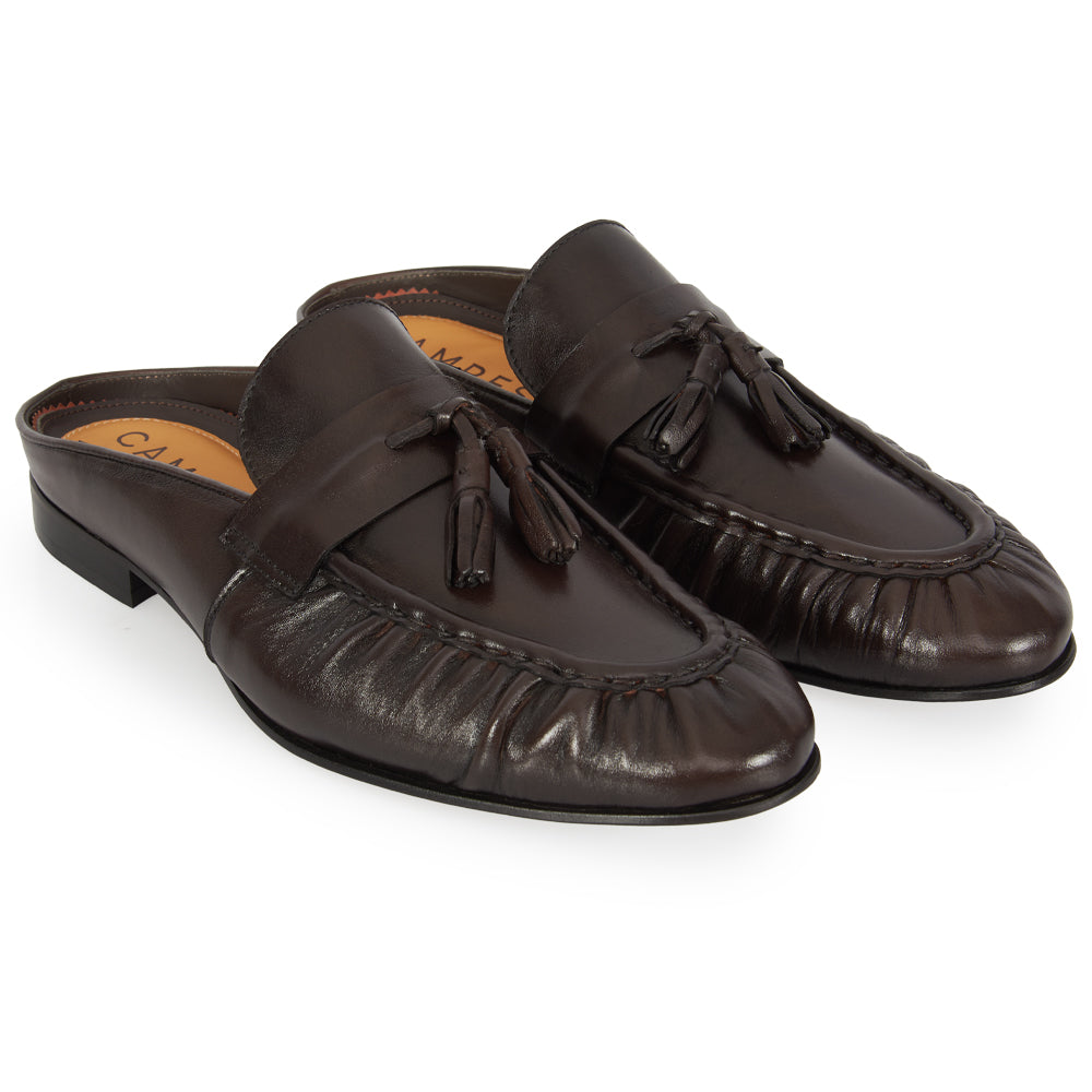 Slingback Penny light summer - lavorazione Bologna in testa di moro