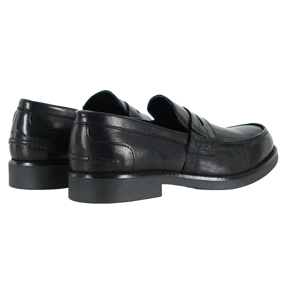 Mocassino Penny cerimonia in pelle nera