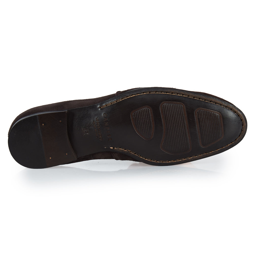 Mocassino Tassel Light Summer Camoscio Testa di Moro
