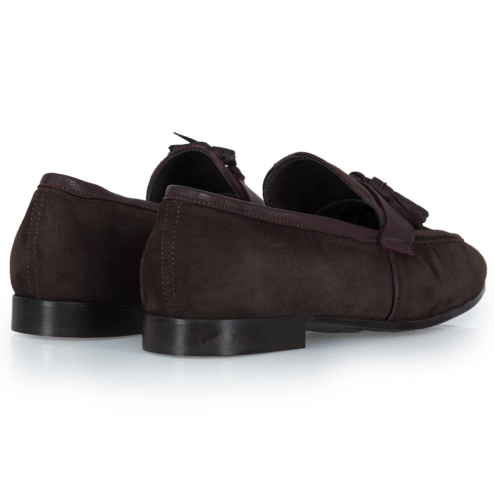 Mocassino Tassel Light Summer Camoscio Testa di Moro