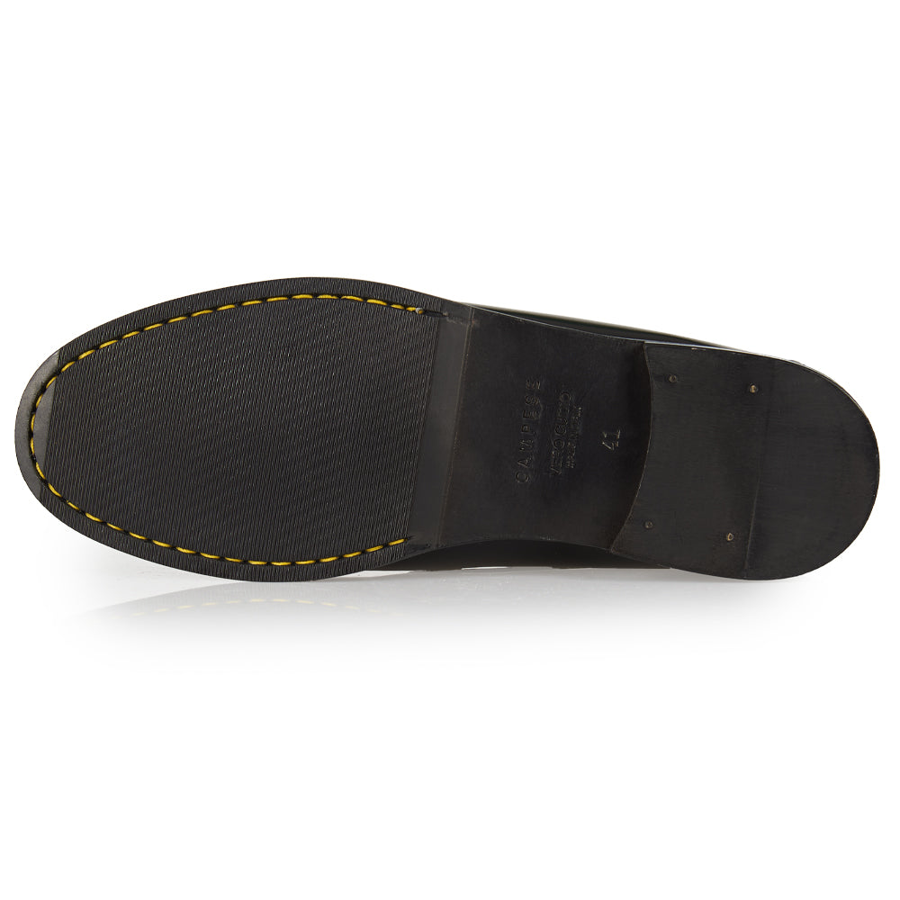 Mocassino Penny con cuciture a mano